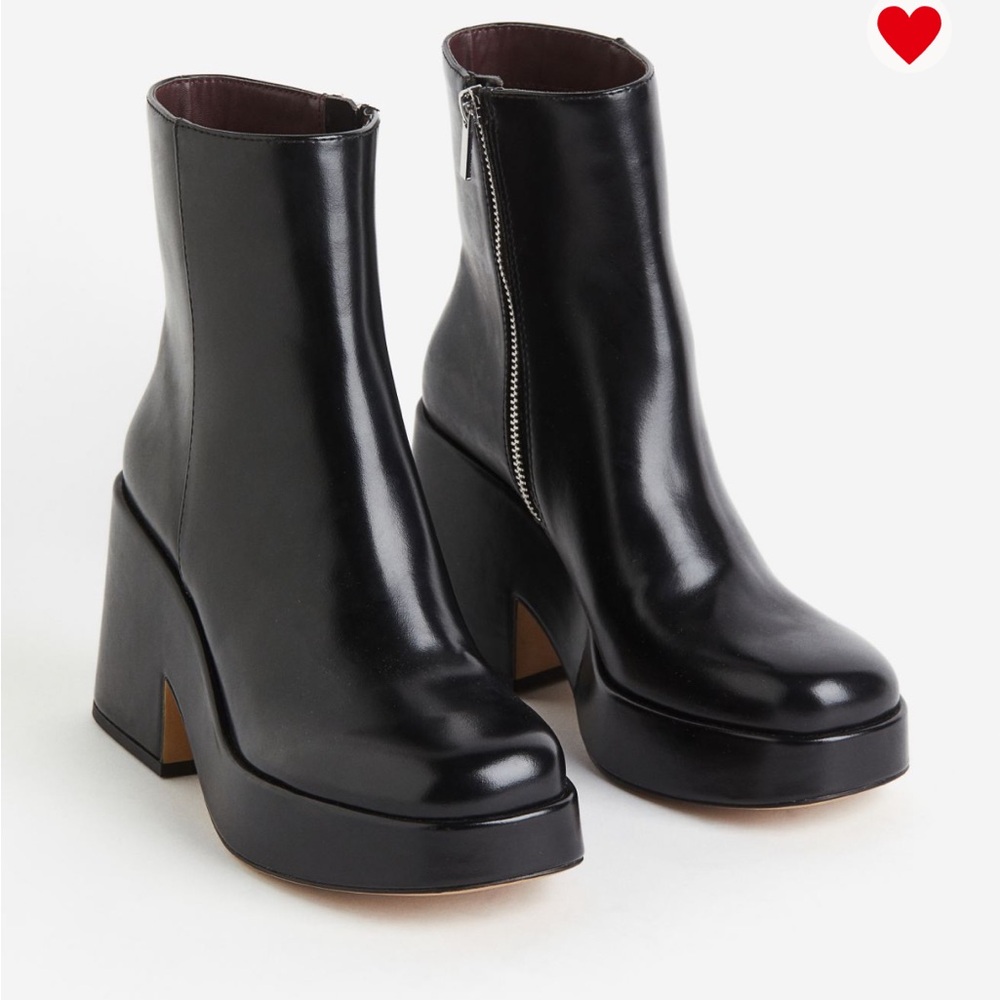 ISO heeled boots from H&M